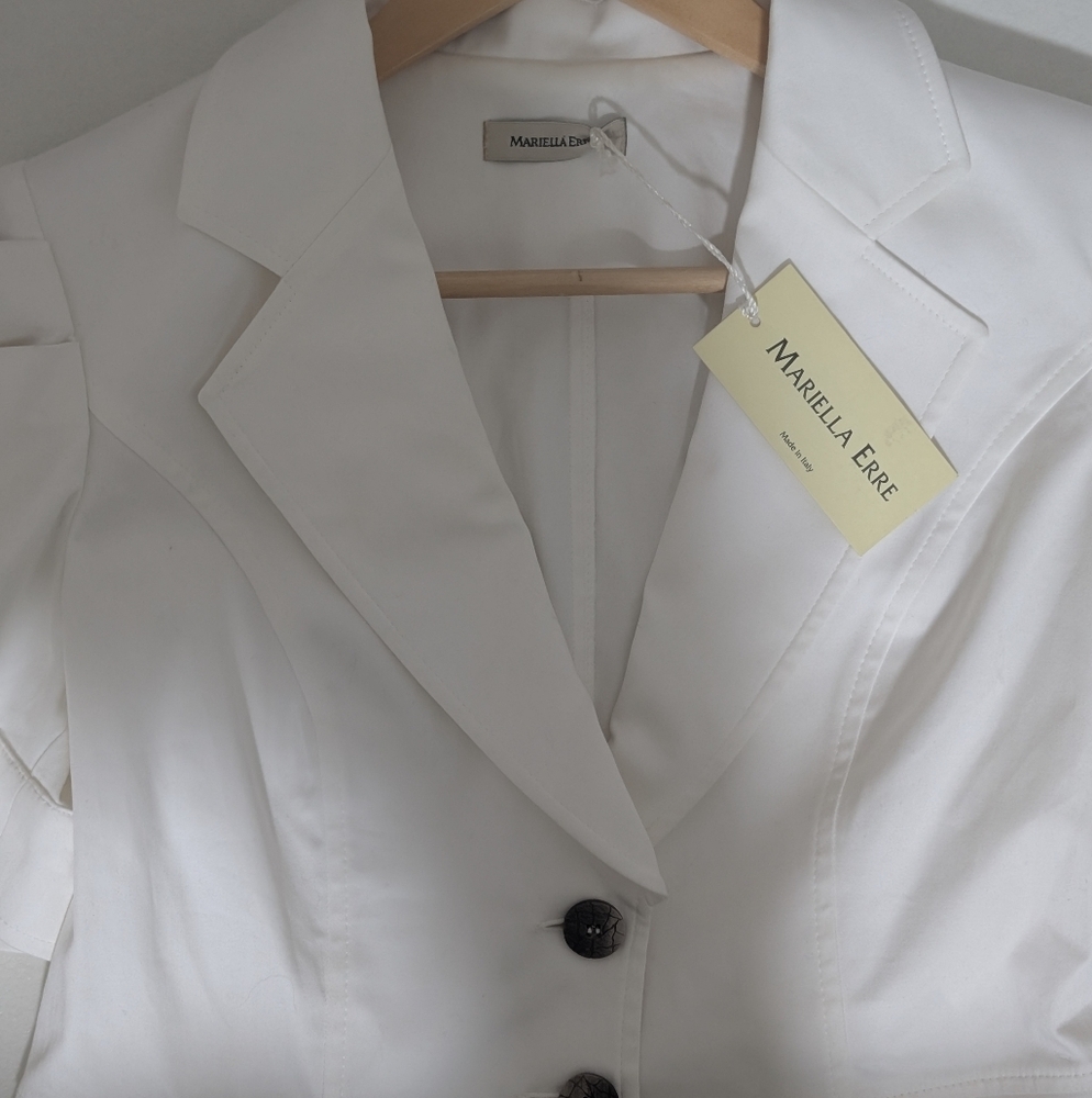 MARELLA Elegant White Blazer
